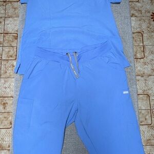 Blue Scrub Set